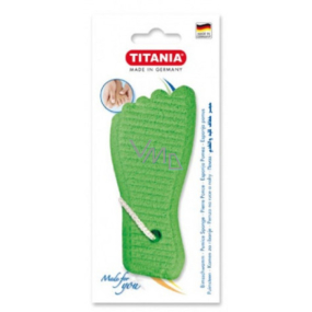 Titania Essentials pemza ve tvaru nohy 11,5 x 4,5 cm různé barvy