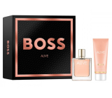 Hugo Boss Alive parfémovaná voda 50 ml + tělové mléko 75 ml, dárková sada pro ženy