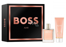 Hugo Boss Alive parfémovaná voda 50 ml + tělové mléko 75 ml, dárková sada pro ženy