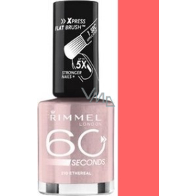 Rimmel London 60 Seconds lak na nehty 415 Instyle Coral 8 ml