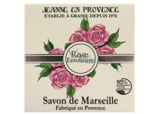 Jeanne en Provence Rose Envoutante - Podmanivá růže tuhé toaletní mýdlo 100 g