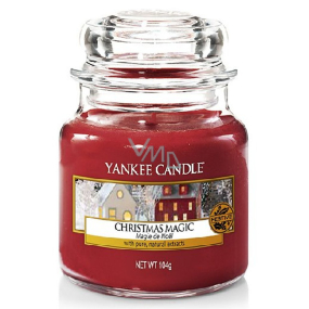 Yankee Candle Christmas Magic - Vánoční kouzlo vonná svíčka Classic malá sklo 104 g