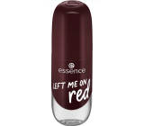 Essence Nail Colour Gel gelový lak na nehty 72 Left Me On Red 8 ml