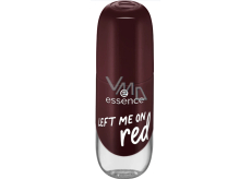 Essence Nail Colour Gel gelový lak na nehty 72 Left Me On Red 8 ml