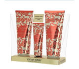 Vivian Gray Christmas Red tělové mléko 100 ml + sprchový gel 100 ml + krém na ruce 30 ml, kosmetická sada