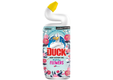 Duck Deep Action Gel First Kiss Flowers WC tekutý čistící přípravek 750 ml