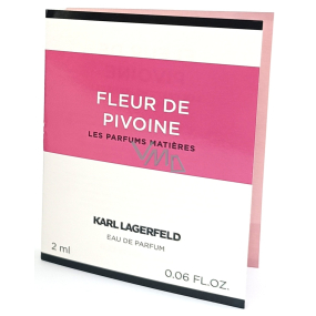 Karl Lagerfeld Fleur de Pivoine parfémovaná voda pro ženy 2 ml s rozprašovačem, vialka