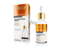 Delia Cosmetics Vitamin C Therapy rozjasňující hydratační pleťové sérum vyhlazující 30 ml