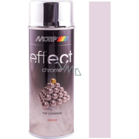 Motip Effect Chrom akrylový lak sprej pro kovový lesk stříbrný 400 ml