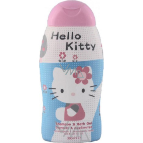 Koto Hello Kitty 2v1sprchový gel a šampon pro děti 300 ml