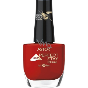 Astor Perfect Stay Gel Shine 3v1 lak na nehty 314 Red Carpet 12 ml