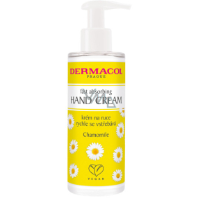 Dermacol Fast Absorbing Hand Cream Chamomile - Heřmánek krém na ruce a nehty 150 ml