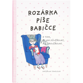 Albi Kniha Rozárka píše babičce A5 14,7 x 21 cm 82 stran