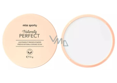 Miss Sporty Naturally Perfect kompaktní pudr 001 Translucent 10 g