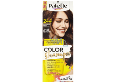 Schwarzkopf Palette Color tónovací barva na vlasy 244 - Čokoládově hnědý