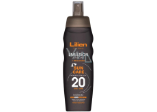 Lilien Sun Active Emulsion SPF20 voděodolná emulze sprej na opalování 200 ml