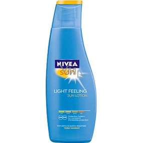 Nivea Sun Light Feeling OF30 lehké pečující mléko na opalování 200 ml