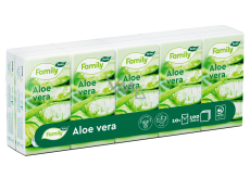 Tento Soft Aloe Vera hygienické kapesníky z čisté celulózy 3 vrstvé 10 kusů