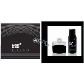 Montblanc Legend toaletní voda 50 ml + pěna na holení 100 ml, dárková sada