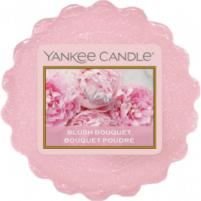 Yankee Candle Blush Bouquet - Růžová kytice vonný vosk do aromalampy 22 g