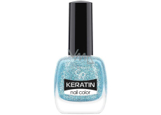 Golden Rose Keratin Nail Color Glitter lak na nehty 411 10,5 ml