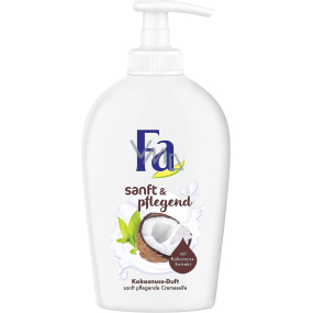 Fa Soft & Caring Kokos tekuté mýdlo dávkovač 250 ml