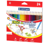 Centropen Ergo pastelky školní 24 kusů