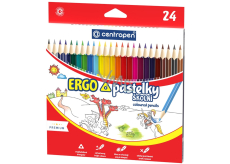 Centropen Ergo pastelky školní 24 kusů