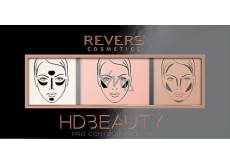 Revers HD Beauty Pro Contour Palette konturovací paletka 03 12 g