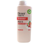 Dicora Urban Fit Jahoda + mléko sprchový gel 400 ml