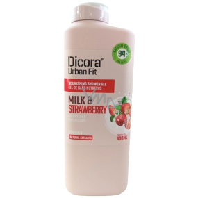 Dicora Urban Fit Jahoda + mléko sprchový gel 400 ml