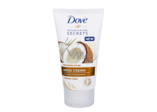 Dove Nourishing Secrets Pečující Rituál Kokos kém na ruce pro suchou pokožku 75 ml