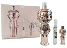 Karl Lagerfeld Ikonik Woman parfémovaná voda 100 ml + parfémovaná voda 5 ml + parfémovaná voda 4,5 ml, dárková sada pro ženy