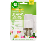 Air Wick Essential Oils Jasmínové květy a frézie, elektrický osvěžovač vzduchu strojek a náplň 19 ml