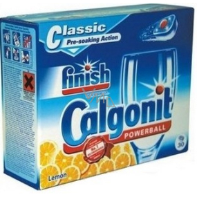 Calgonit Finish Classic Pre-soaking Aciton Lemon tablety do myčky 30 kusů