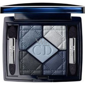 Christian Dior 5 Couleurs Bleu de Paris paletka 5ti očních stínů 254 Bleu de Paris 6 g