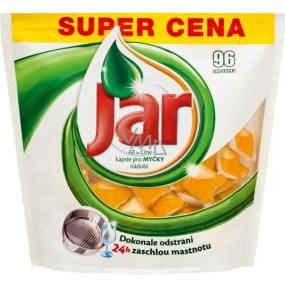 Jar All in 1 Orange kapsle do automatické myčky nádobí 96 kusů