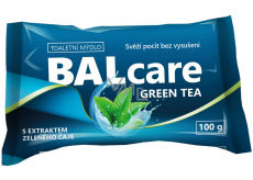 Balcare Green tea tuhé toaletní mýdlo 100 g