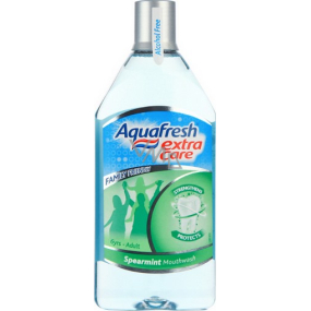 Aquafresh Extra Care Spearmint ústní voda 500 ml