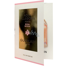 Guerlain Aqua Allegoria Rosa Rossa parfémovaná voda pro ženy 1 ml s rozprašovačem, vialka