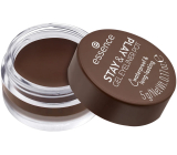 Essence Stay & Play Waterproof gelové oční linky 02 Brown 5 g