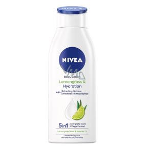 Nivea Lemongrass & Hydration tělové mléko pro normální a suchou pokožku 400 ml