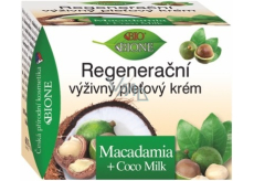 Bione Cosmetics Macadamia + Coco Milk regenerační výživný pleťový krém pro všechny typy pleti 51 ml