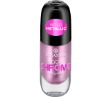 Essence Satin Chrome lak na nehty 02 Artificial Pinktelligence 8 ml