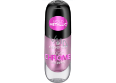 Essence Satin Chrome lak na nehty 02 Artificial Pinktelligence 8 ml