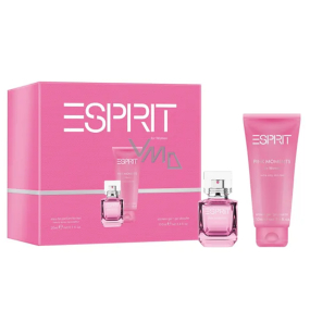 Esprit Pink Moments parfémovaná voda 20 ml + sprchový gel 100 ml, dárková sada pro ženy