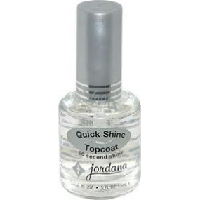 Jordana Vrchní lak na nehty Quick Shine Topcoat 60 Second Shine 413 15 ml