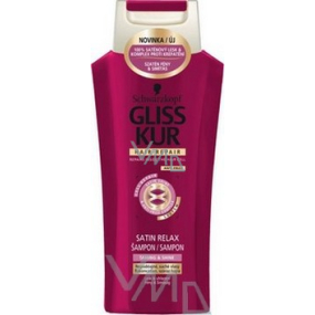 Gliss Kur Satin Relax regenerační šampon na vlasy 250 ml