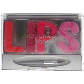 Technic paleta lesků na rty Lip Shimmer 01205 1 kus