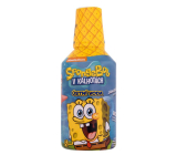 Nickelodeon SpongeBob Ústní voda s fluoridom a xylitolom pro děti 300 ml